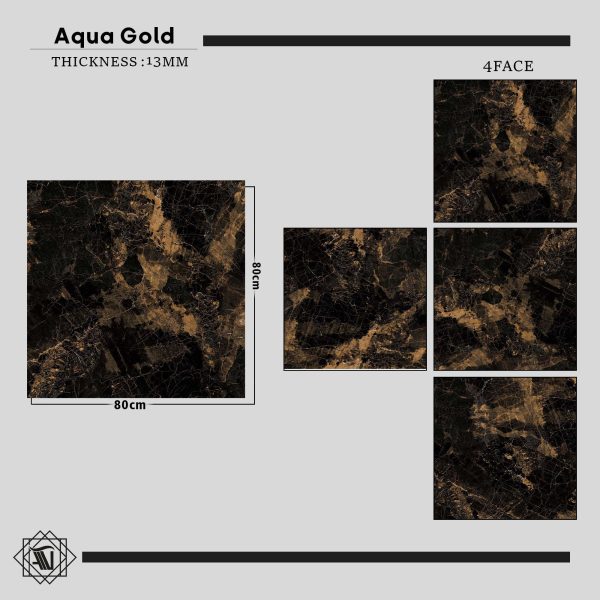 گرانیت Aqua Gold سایز (80*80) سوپرنانو پولیش (کف)