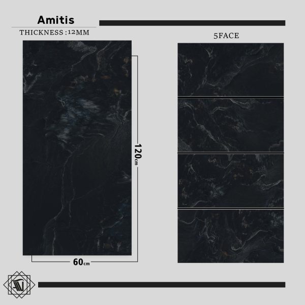 سرامیک پرسلان Amitis سایز (120*60) سوپرنانو پولیش (بدنه)